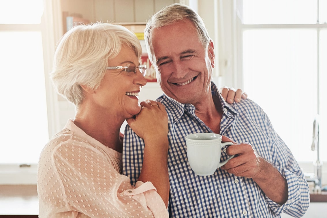 Couple excited about their local dentures in Cornelius NC